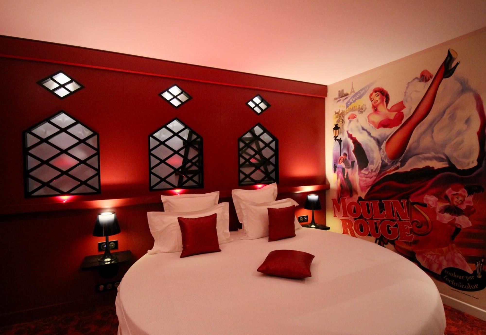 Moulin Rouge Zimmer - mit Whirlpool